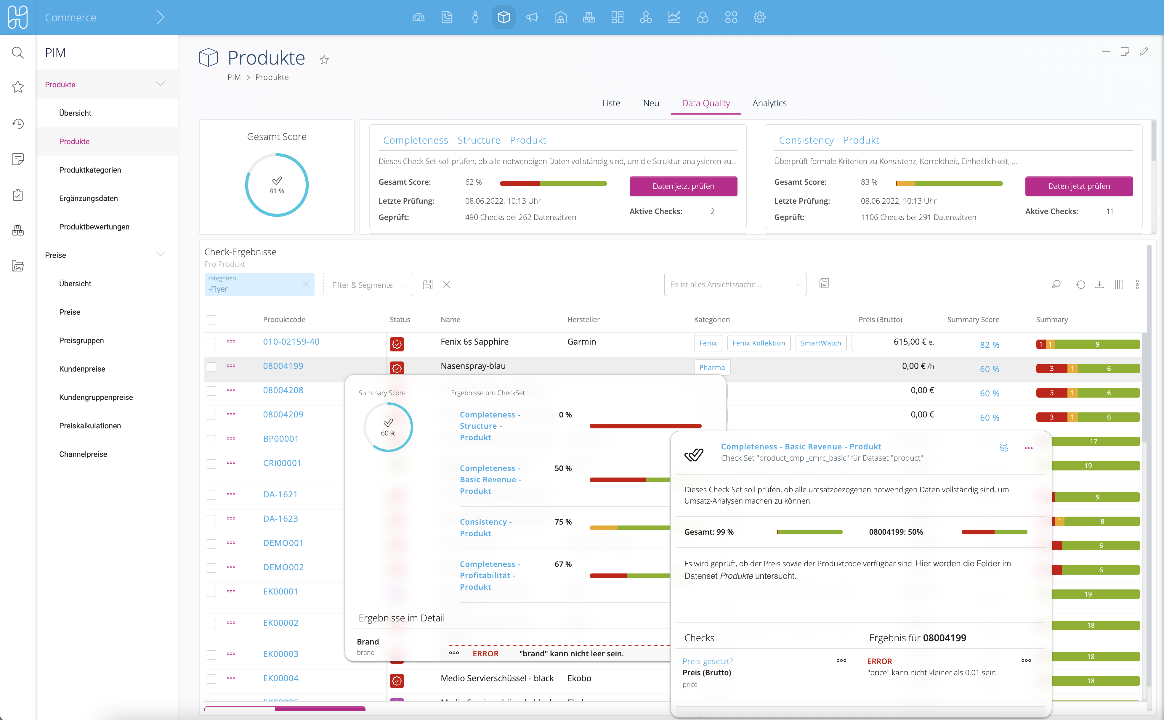 Hublify Data Quality Einzelprodukt