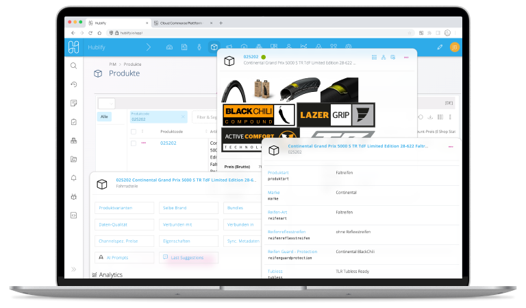 PIM QuickViews MAM Fahrradteile